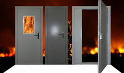 Полезно знать: разница между противопожарными и обычными стальными дверями